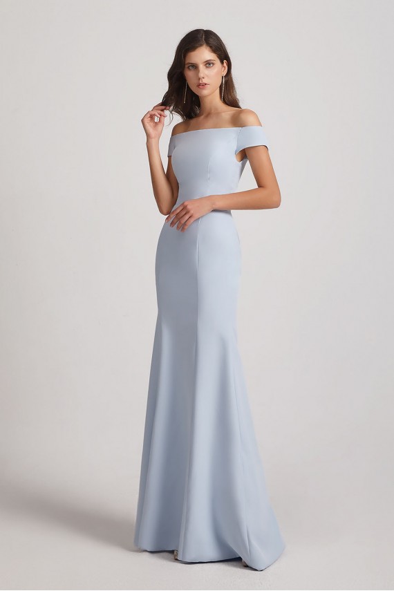 Floor Length Off The Shoulder Mermaid Bridesmaid Dresses