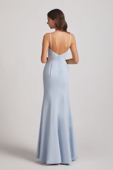 Trumpet Spaghetti Straps Sweetheart Bridesmaid Dresses