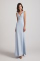 Double V-Neck Bridesmaid Dresses Mermaid Floor Length
