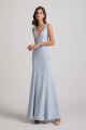 Double V-Neck Bridesmaid Dresses Mermaid Floor Length
