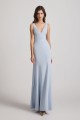Double V-Neck Bridesmaid Dresses Mermaid Floor Length